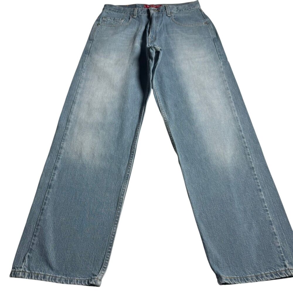 Vintage 2002 Levi’s 569 Jeans Men’s 32x30 Light Wash Baggy Loose Straight